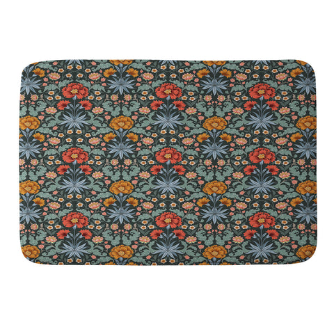 Avenie Morris Inspired Carnation II Memory Foam Bath Mat