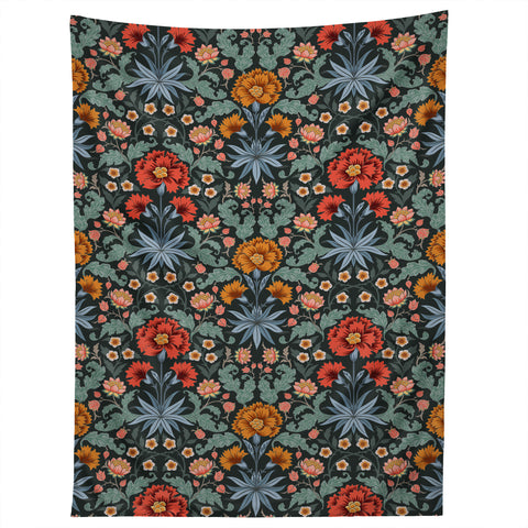 Avenie Morris Inspired Carnation II Tapestry