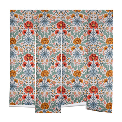 Avenie Morris Inspired Carnation III Wall Mural