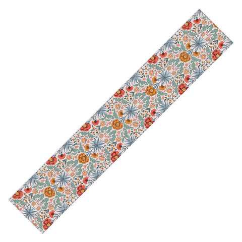 Avenie Morris Inspired Carnation III Table Runner