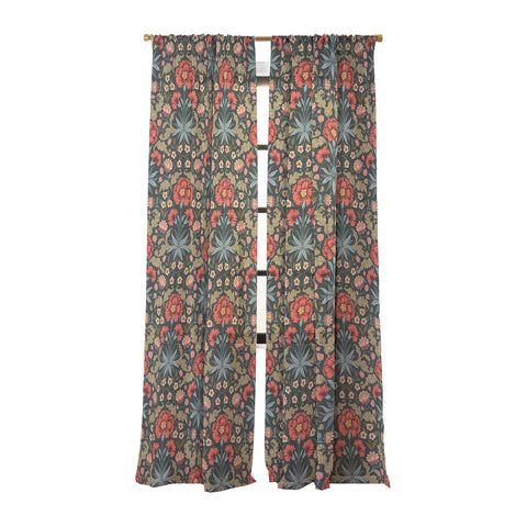 Avenie Morris Inspired Carnation Sheer Non Repeat