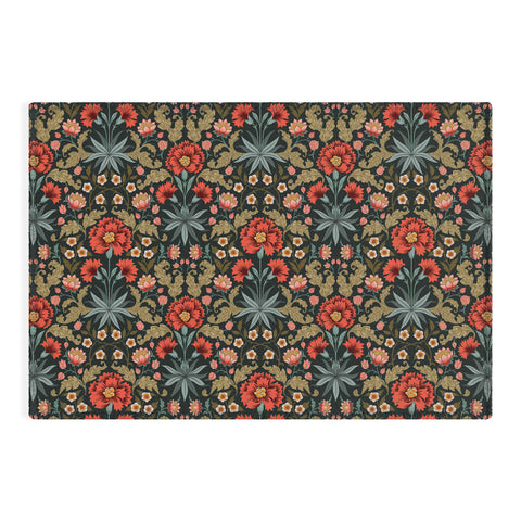 Avenie Morris Inspired Carnation Outdoor Rug