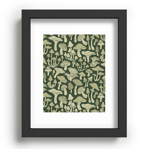 Avenie Mushroom In Black Forest Recessed Framing Rectangle