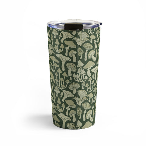 Avenie Mushroom In Black Forest Travel Mug