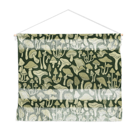 Avenie Mushroom In Black Forest Wall Hanging Landscape