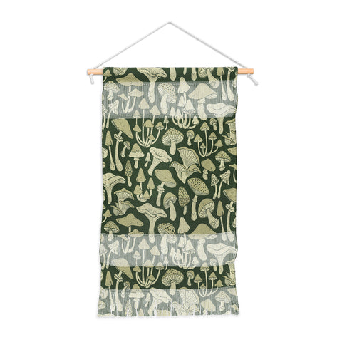 Avenie Mushroom In Black Forest Wall Hanging Portrait