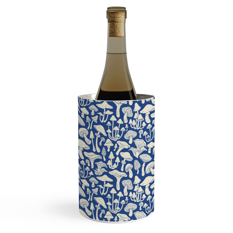 Avenie Mushrooms In Blue Wine Chiller