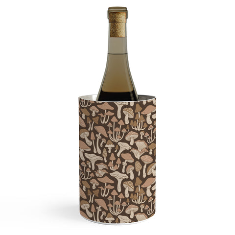 Avenie Mushrooms In Neutral Brown Wine Chiller