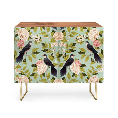 Avenie Natural Matter Bird Damask Credenza