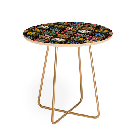 Avenie Natures Tapestry Collection Round Side Table