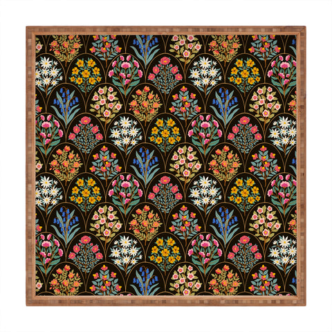 Avenie Natures Tapestry Collection Square Tray