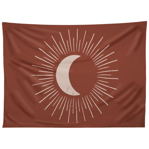 Avenie Nightglow Rust Tapestry