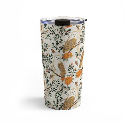 Avenie Owl Forest I Travel Mug