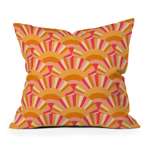 Avenie Retro Summer Sweet Sunshine Outdoor Throw Pillow