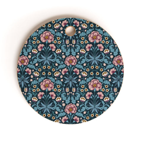 Avenie Romantic Botanica Cutting Board Round