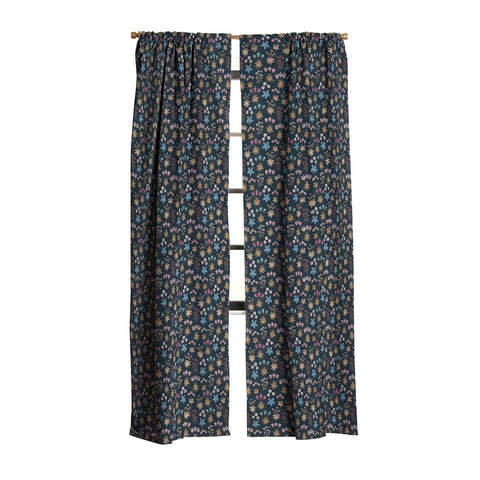 Avenie Romantic Botanica I Blackout Window Curtain