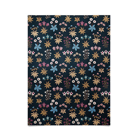 Avenie Romantic Botanica I Poster