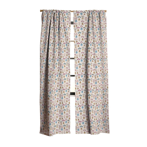 Avenie Romantic Botanica II Blackout Window Curtain