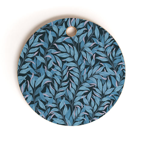 Avenie Romantic Botanica III Cutting Board Round