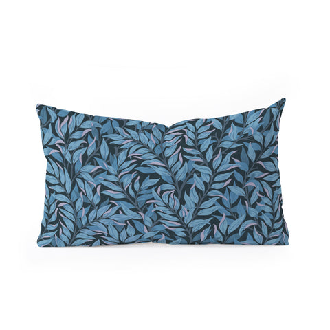 Avenie Romantic Botanica III Oblong Throw Pillow