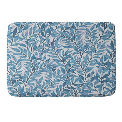 Avenie Romantic Botanica IV Memory Foam Bath Mat