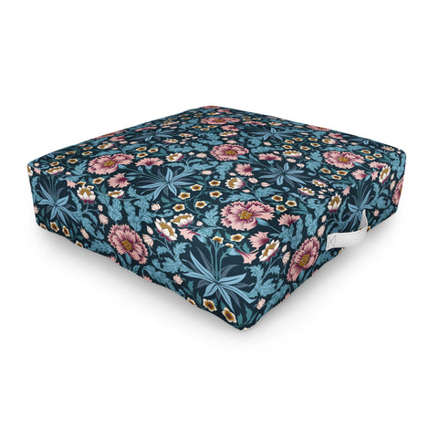 Avenie Romantic Botanica Outdoor Floor Cushion