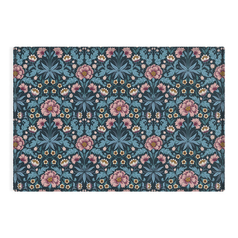 Avenie Romantic Botanica Outdoor Rug