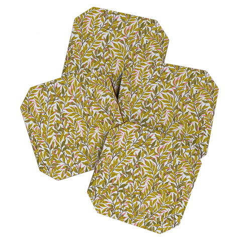 Avenie Romantic Botanica V Coaster Set