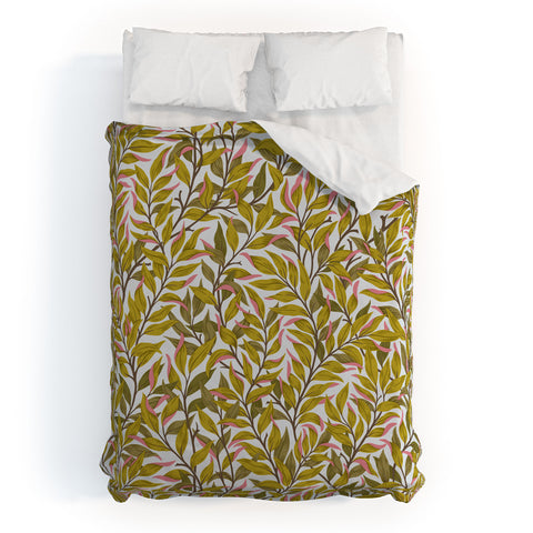 Avenie Romantic Botanica V Duvet Cover