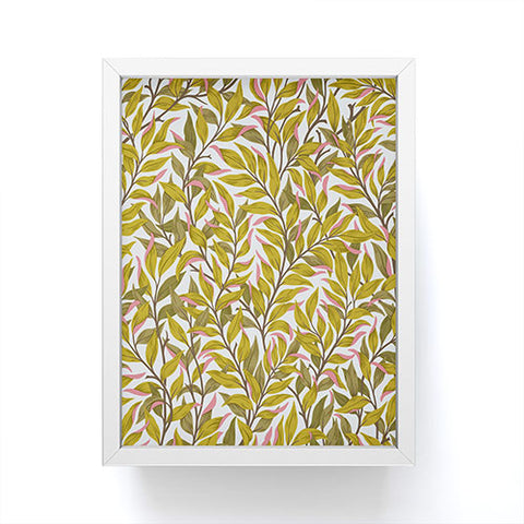 Avenie Romantic Botanica V Framed Mini Art Print