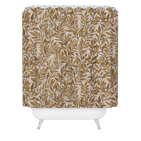 Avenie Romantic Botanica VI Shower Curtain