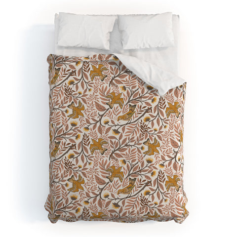 Avenie Secret Garden Petals VIII Duvet Cover