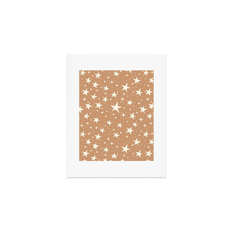 Avenie Stars In Neutral Art Print