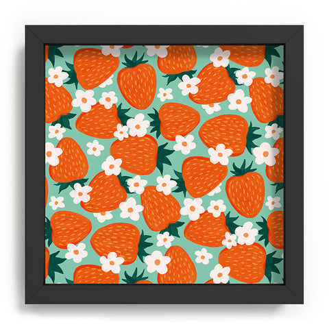 Avenie Strawberry Summer Recessed Framing Square