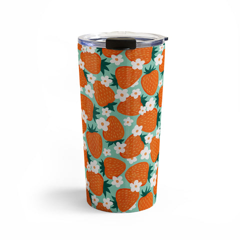 Avenie Strawberry Summer Travel Mug