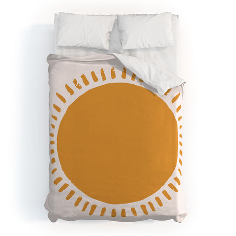 Avenie Summer Desert Sun I Duvet Cover