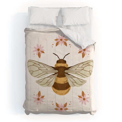 Avenie Sweet Spring Bee Comforter