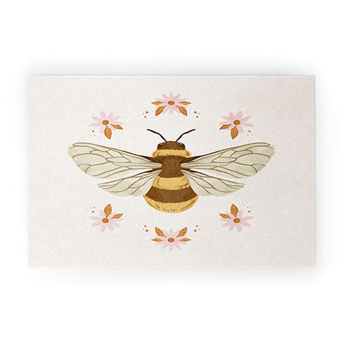 Avenie Sweet Spring Bee Welcome Mat