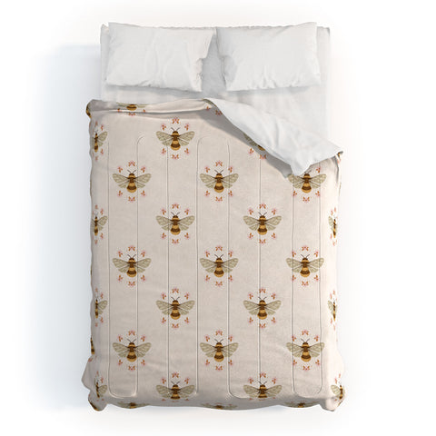 Avenie Sweet Spring Bees Comforter