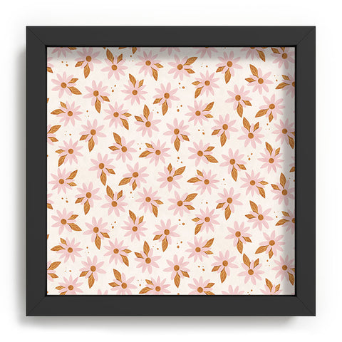Avenie Sweet Spring Daisies Recessed Framing Square