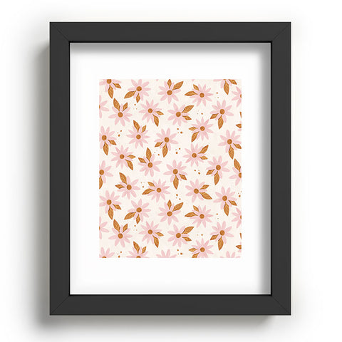 Avenie Sweet Spring Daisies Recessed Framing Rectangle