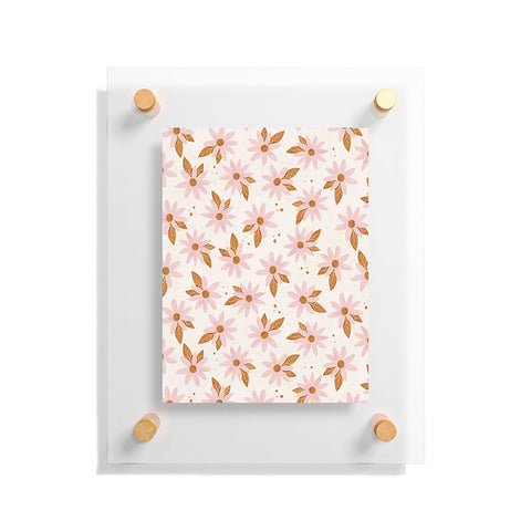 Avenie Sweet Spring Daisies Floating Acrylic Print