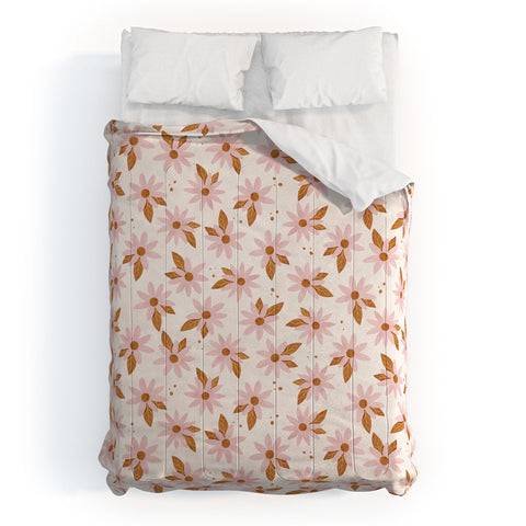 Avenie Sweet Spring Daisies Comforter