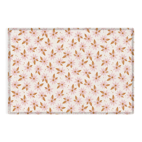Avenie Sweet Spring Daisies Outdoor Rug