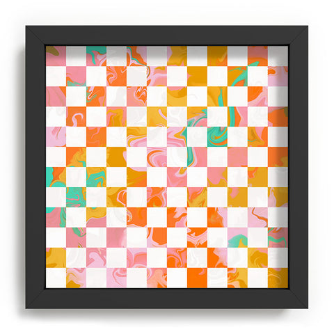 Avenie Trippy Checkerboard Recessed Framing Square
