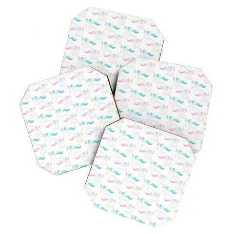 Avenie Unicorns Flying Coaster Set