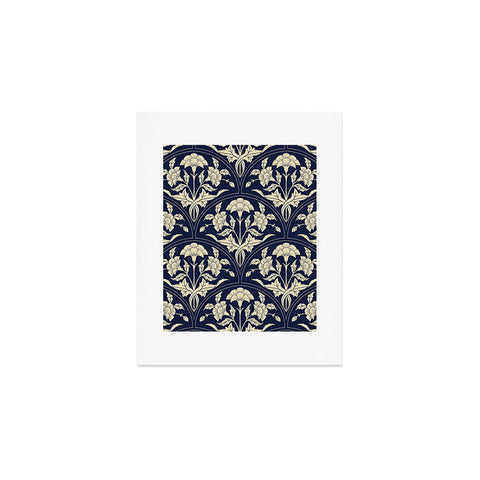 Avenie Victorian Botanical Cornflower Art Print