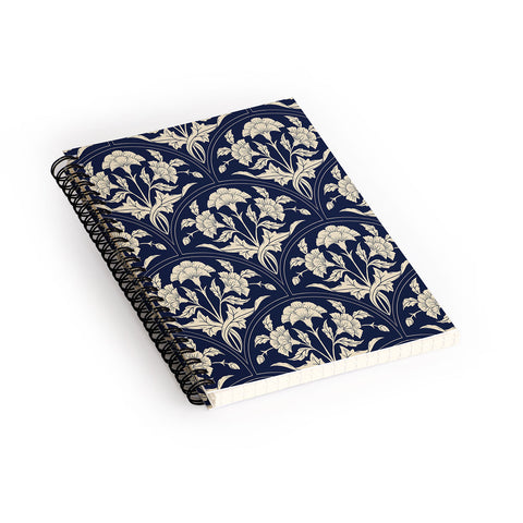 Avenie Victorian Botanical Cornflower Spiral Notebook