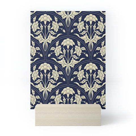 Avenie Victorian Botanical Cornflower Mini Art Print