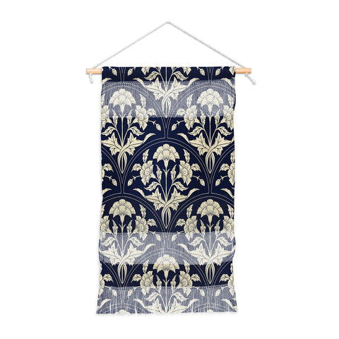 Avenie Victorian Botanical Cornflower Wall Hanging Portrait